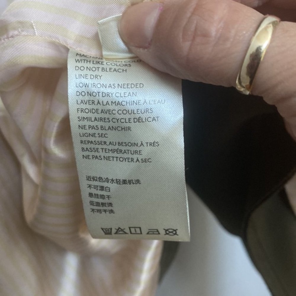❗️SOLD❗️By Anthropologie Ripley Sueded Longline Moto Faux Suede Jacket Size XL - Picture 9 of 10